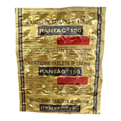 Ранитидин (аналог Зантак) Rantac 150мг таб. блистер №30 фото