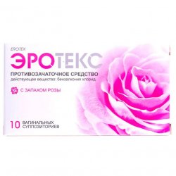Эротекс N10 (5х2) супп. вагин. с розой в Туле и области фото