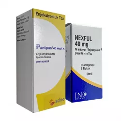 Нексфул Пантапас Nexful Pantapas (Эзомепразол ампулы) :: аналог Нексиум уколов 40мг №1 (1 флакон) фото