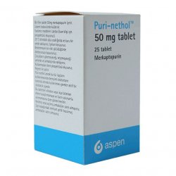 Пури-нетол (Пуринетол, Меркаптопурин) в таблетках 50мг N25 в Туле и области фото